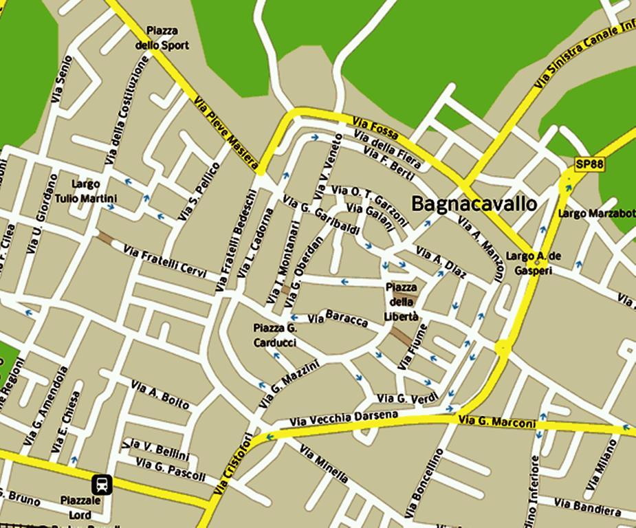 Al Flor Hotel Bagnacavallo Kültér fotó